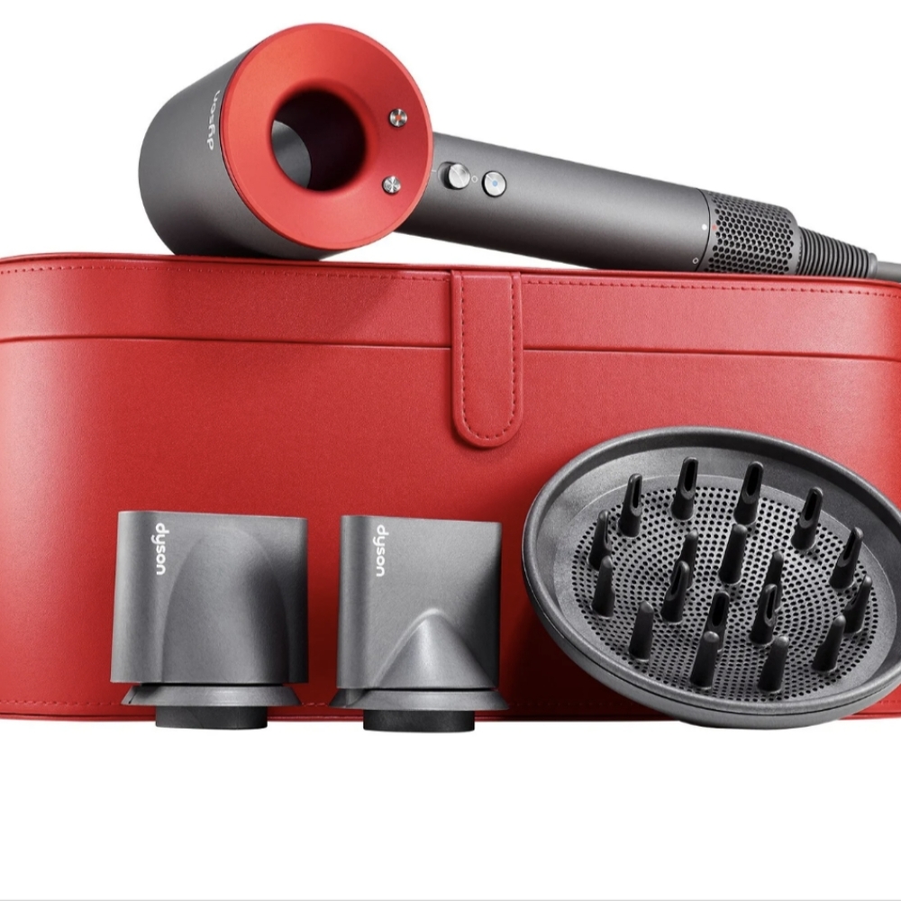 Like New! Limited Edition Dyson Hair Dryer with gift box and accessories
